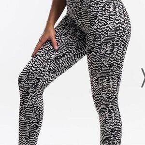 ECHT zebra print athletic leggings